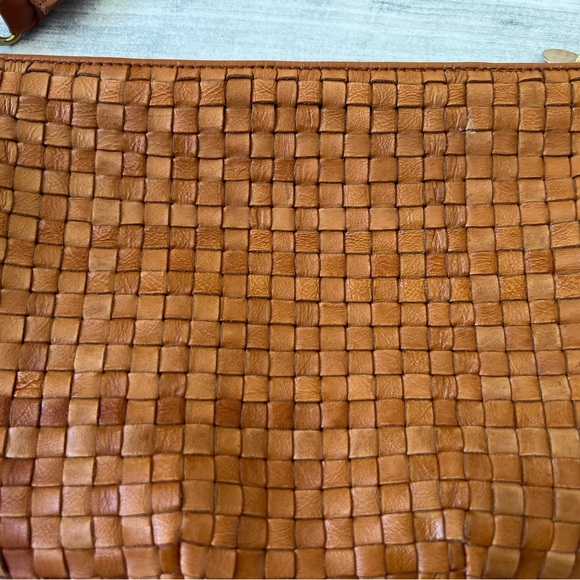 Clare V Petit Moyen Natural Woven Checker - Picture 8 of 8